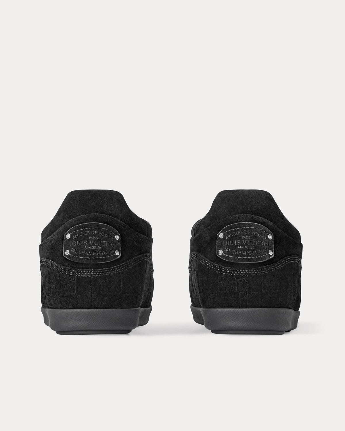 LV Yeti Black Slip Ons