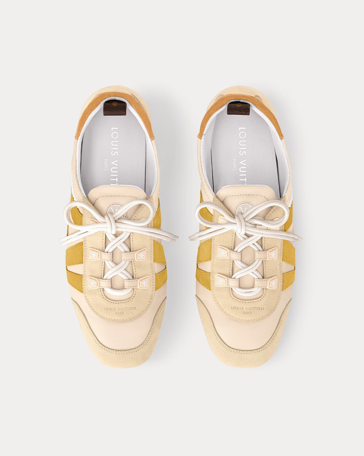 LV Sneakerina Light Beige Low Top Sneakers