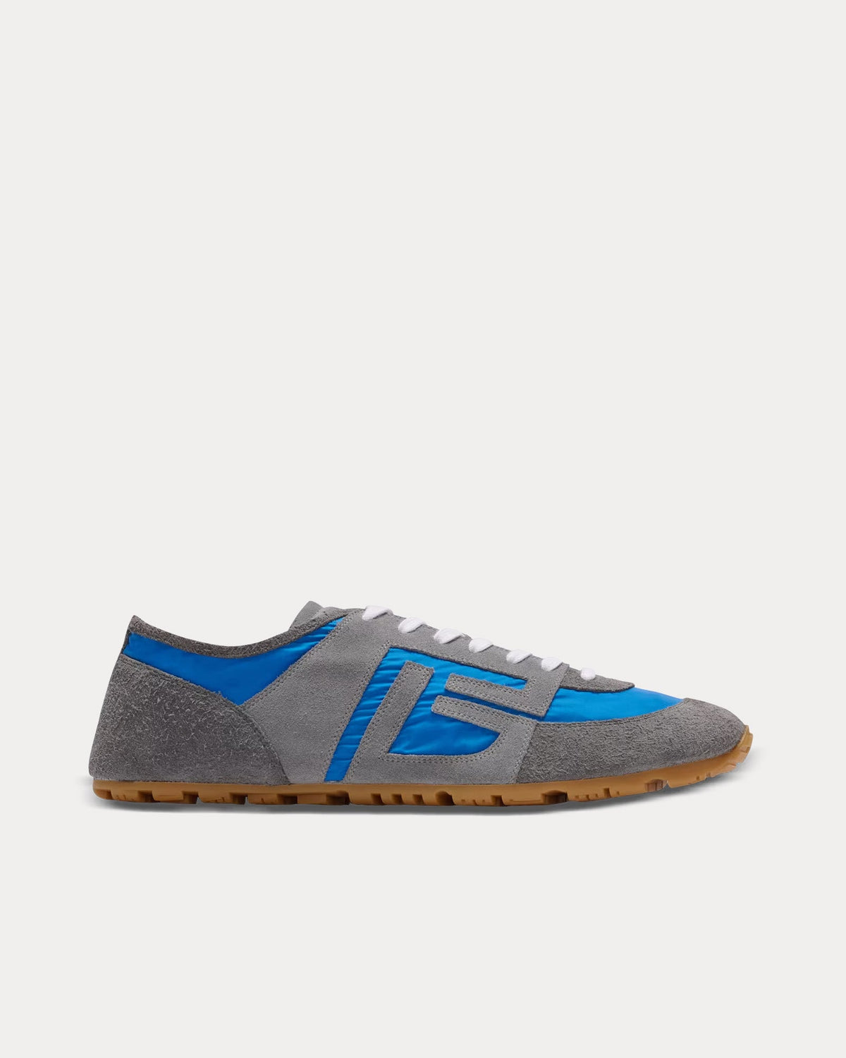 Racer 45 Suede & Nylon Blue Low Top Sneakers