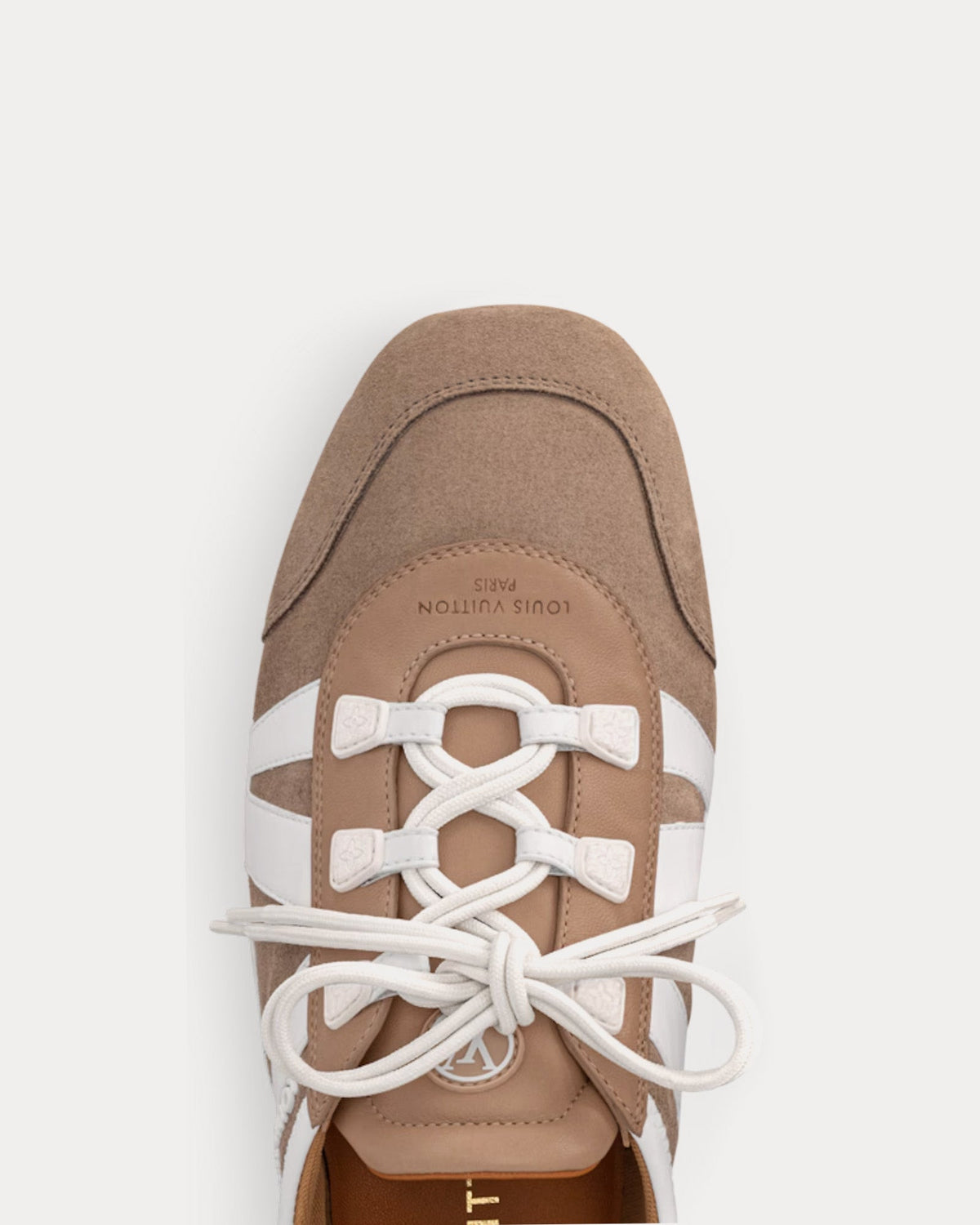 LV Sneakerina Hazelnut Brown Low Top Sneakers