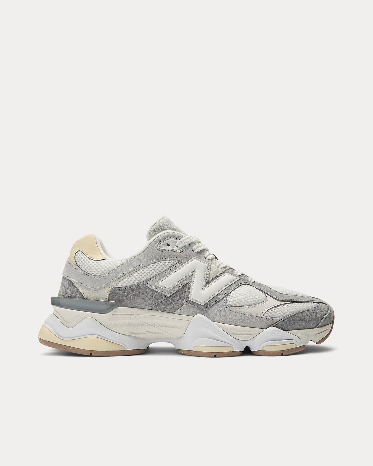 9060 Slate Grey / Calcium Low Top Sneakers
