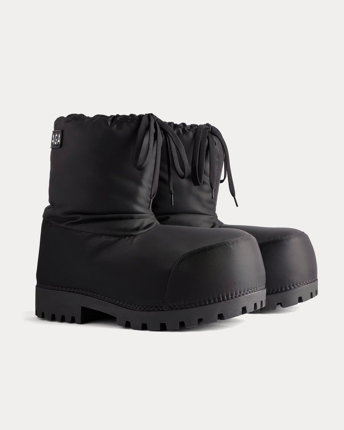 Alaska Nylon Black Boots