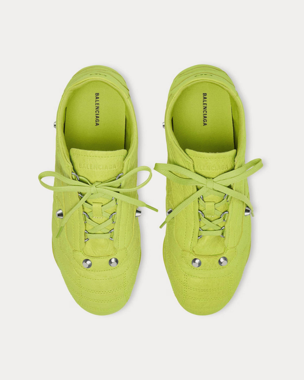 City Sneaker Sheepskin Granny Green Low Top Sneakers