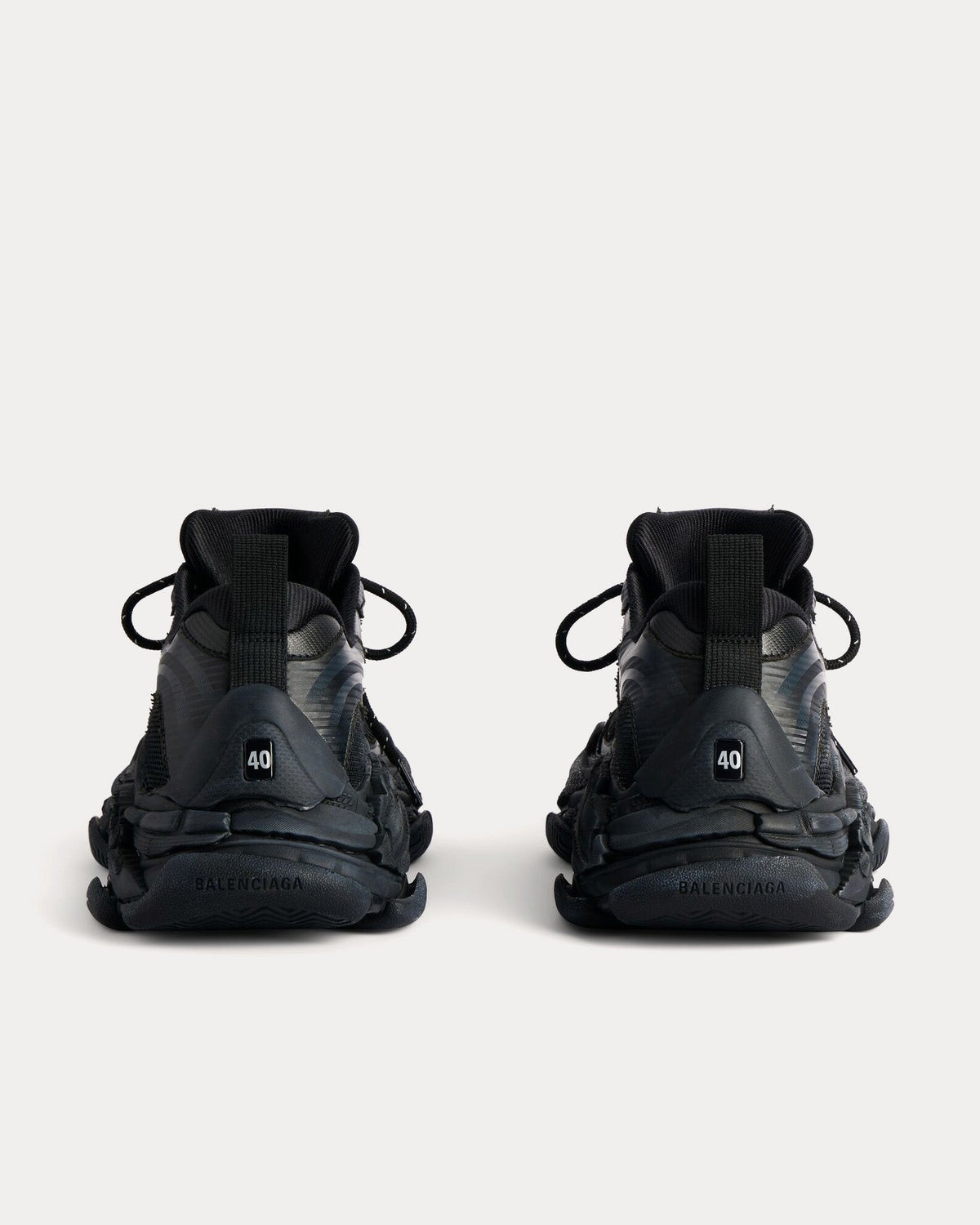 Triple S.2 Black / Dark Grey Low Top Sneakers