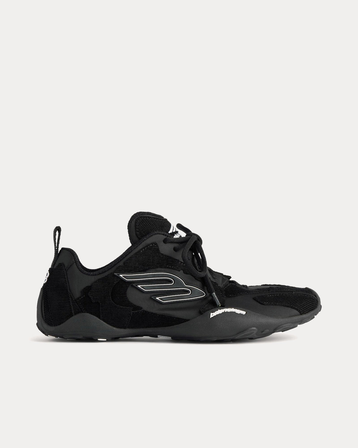 Monday Ultra Black Low Top Sneakers