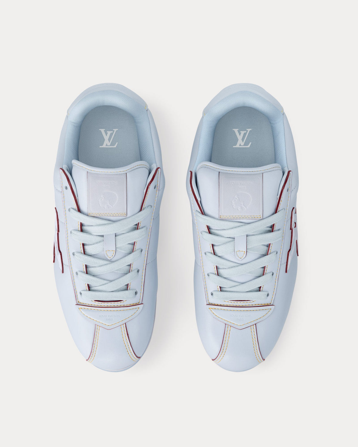 LV Buttersoft Blue Low Top Sneakers