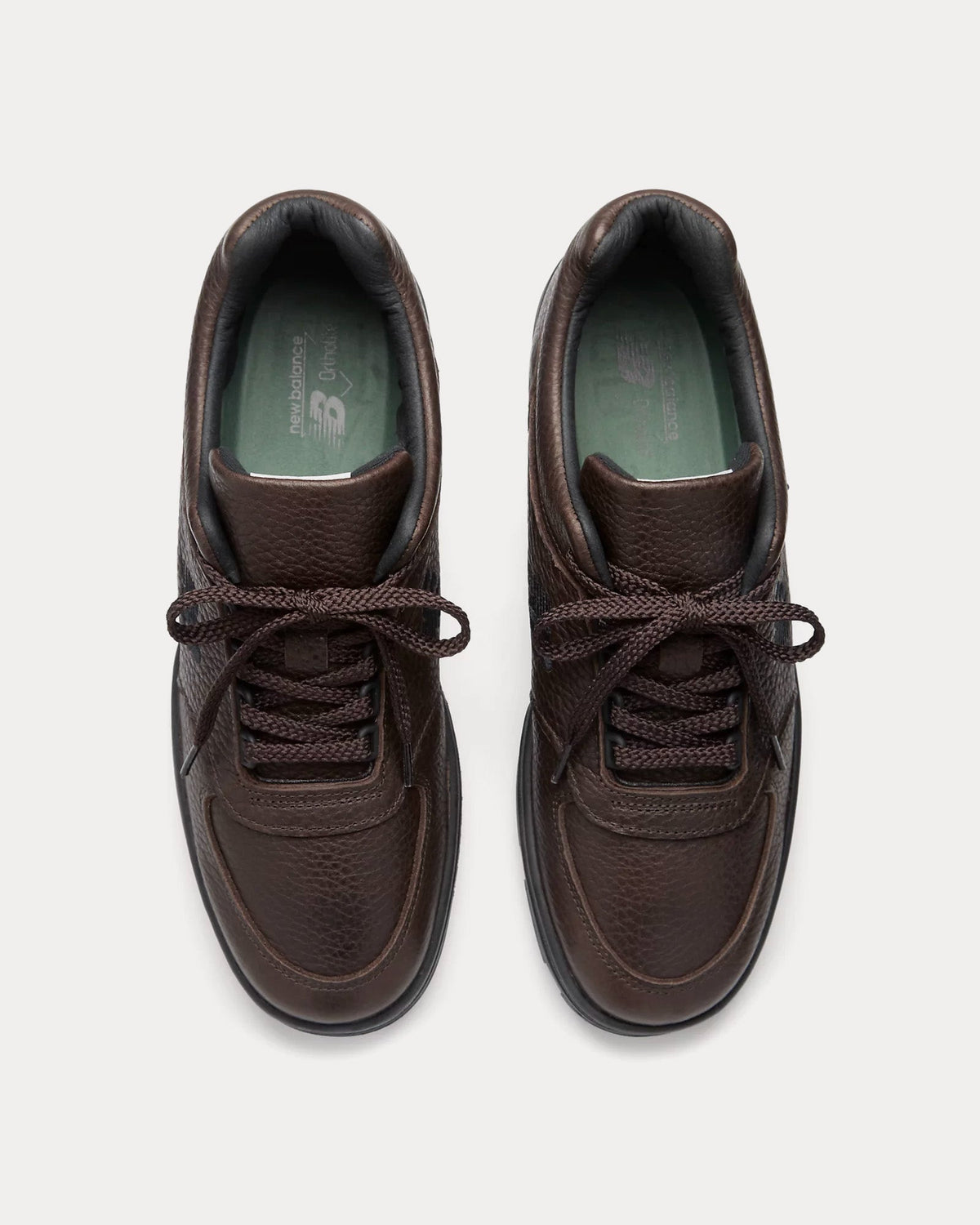 Made in UK Allerdale Chocolate Brown / Black Low Top Sneakers