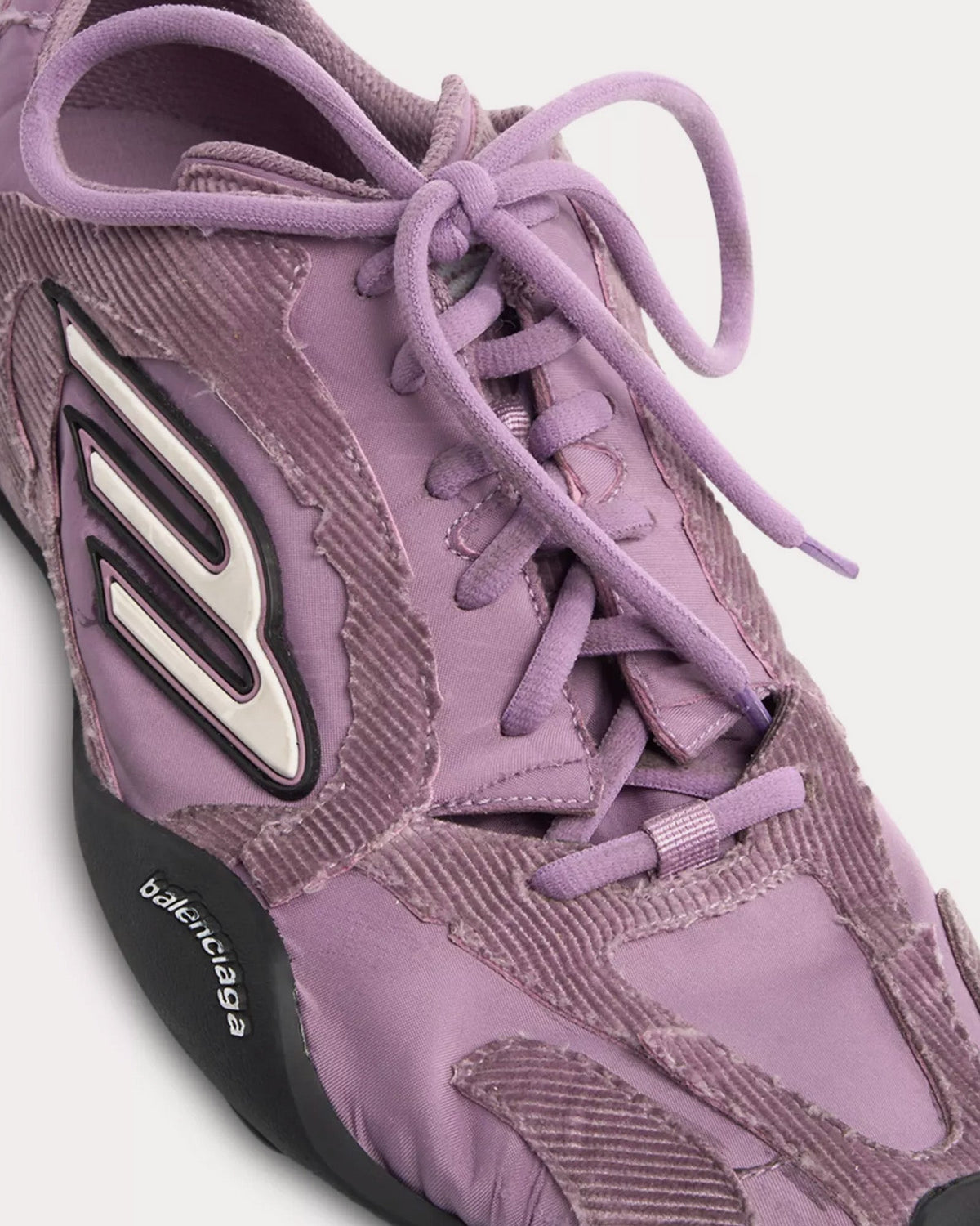 Monday Ultra Purple / Black Low Top Sneakers