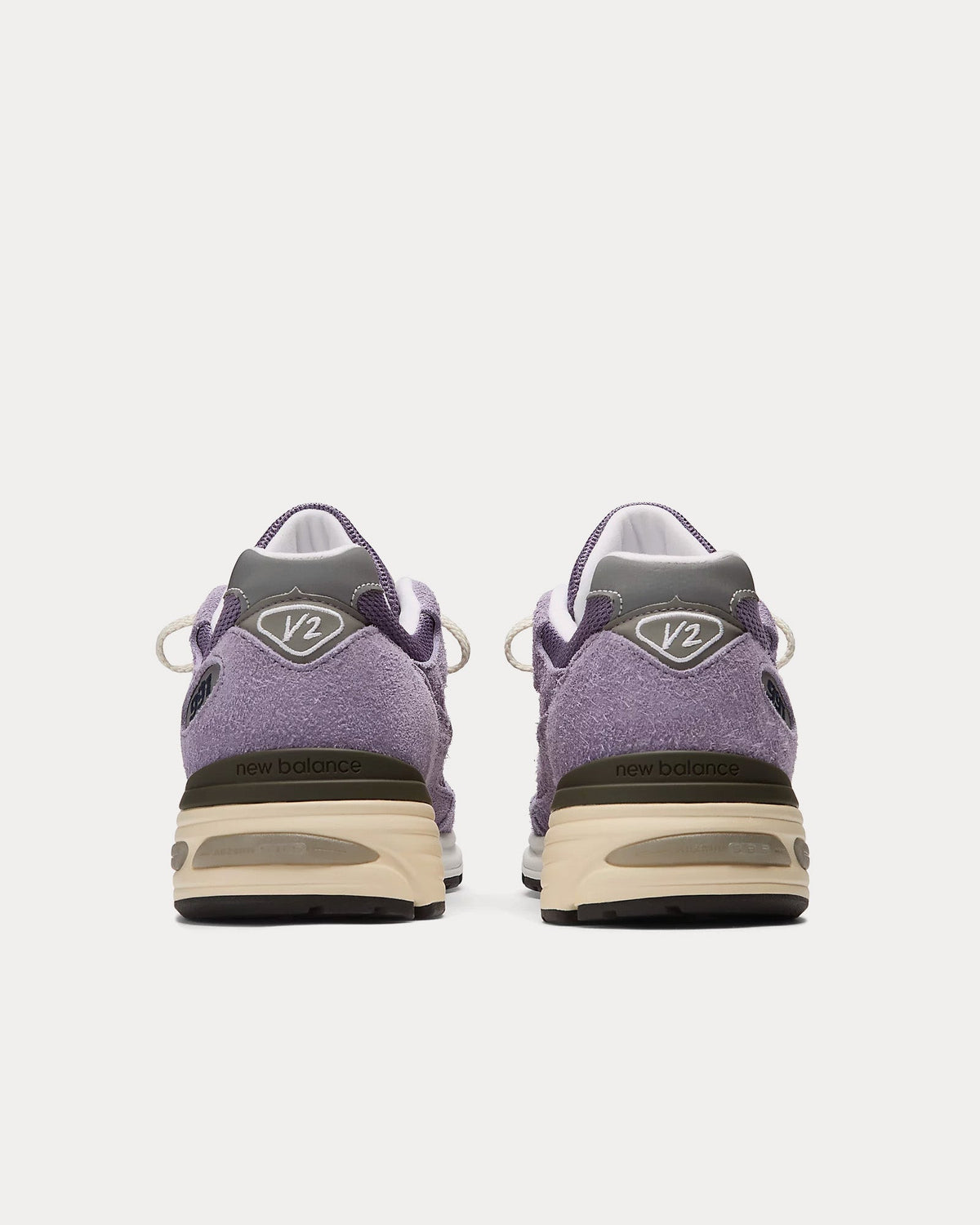 Made in UK 991v2 'Grounded Pastels' Dusk / Purple Sage / Moon Mist Low Top Sneakers