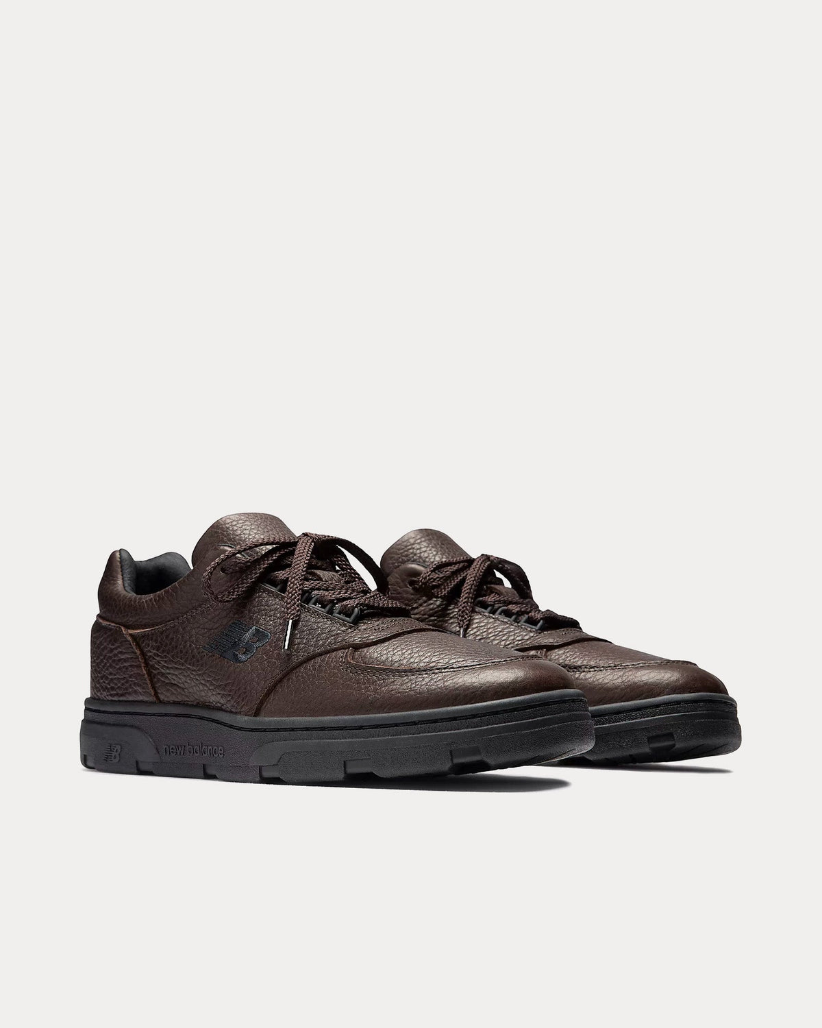 Made in UK Allerdale Chocolate Brown / Black Low Top Sneakers