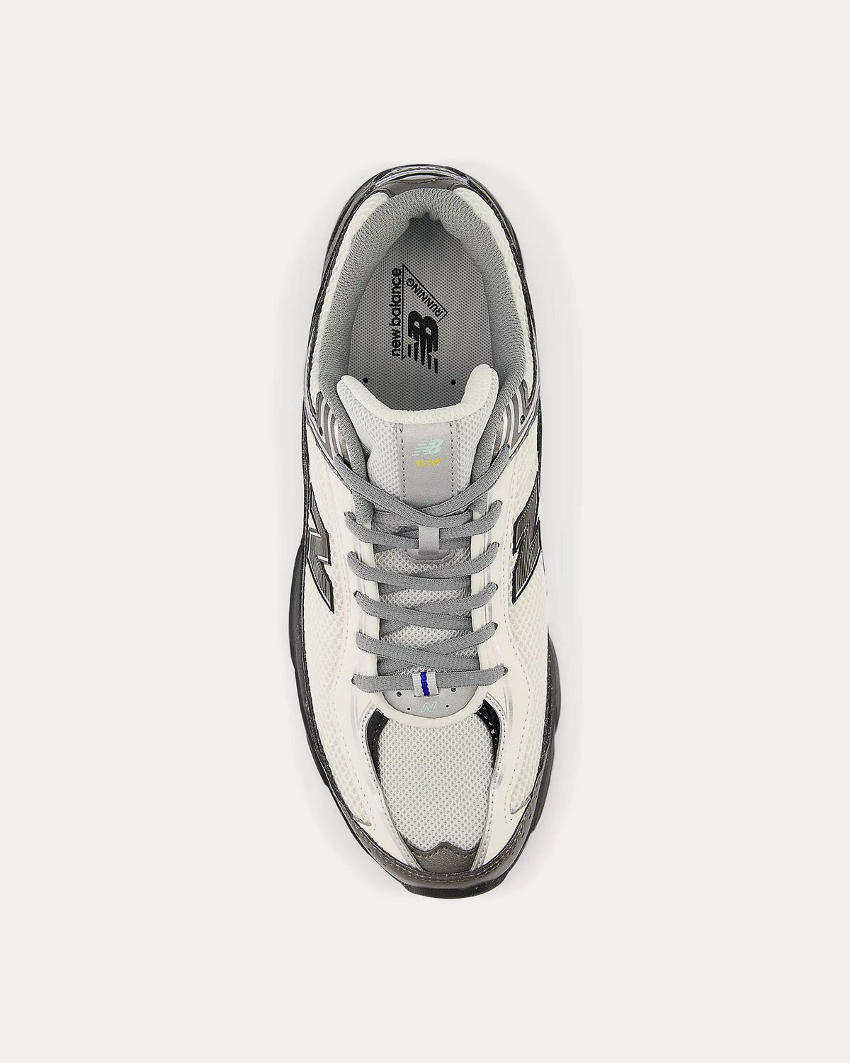 U509V1 Sea Salt / Black Metallic / Black Low Top Sneakers