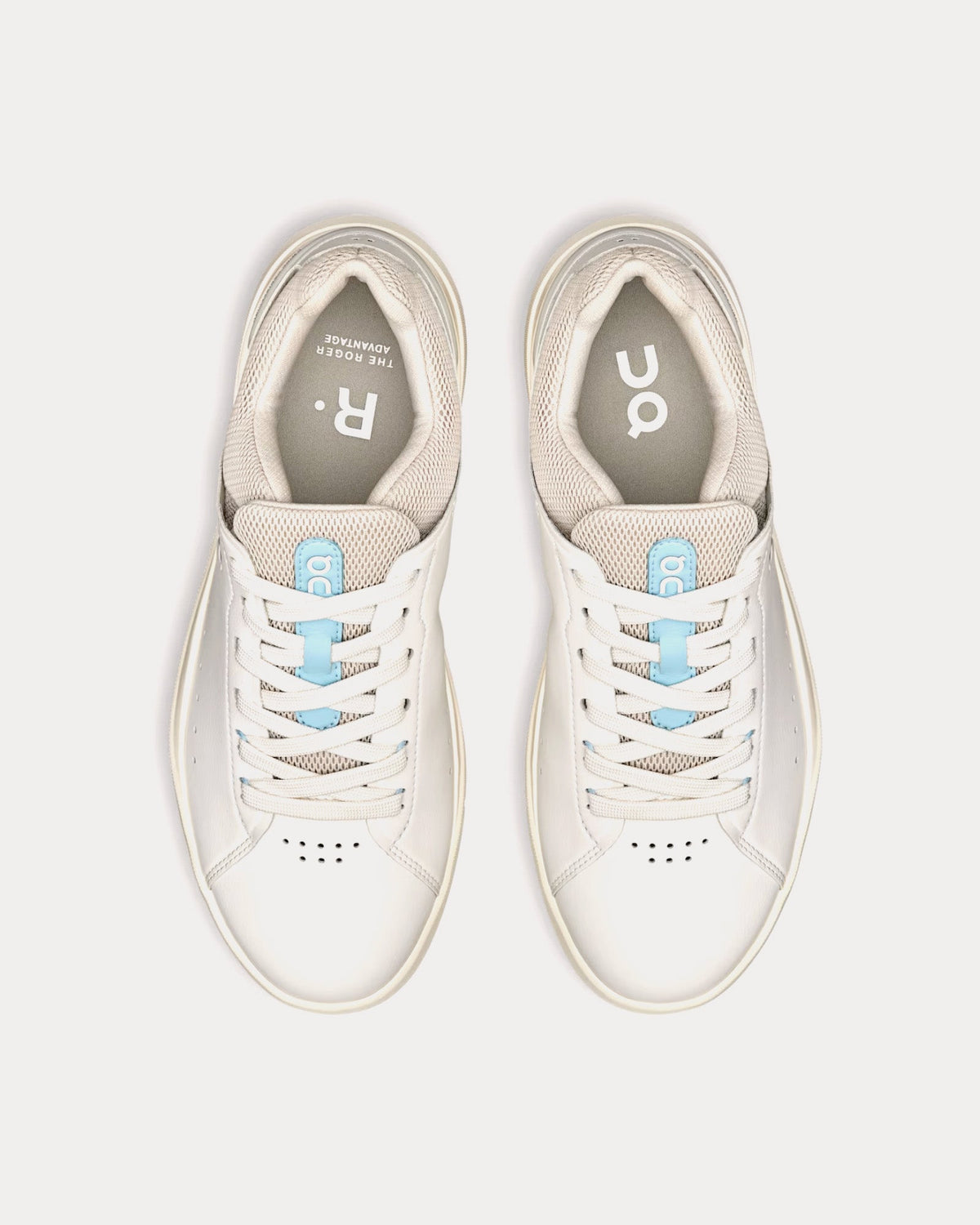 The Roger Advantage White / Sand Low Top Sneakers
