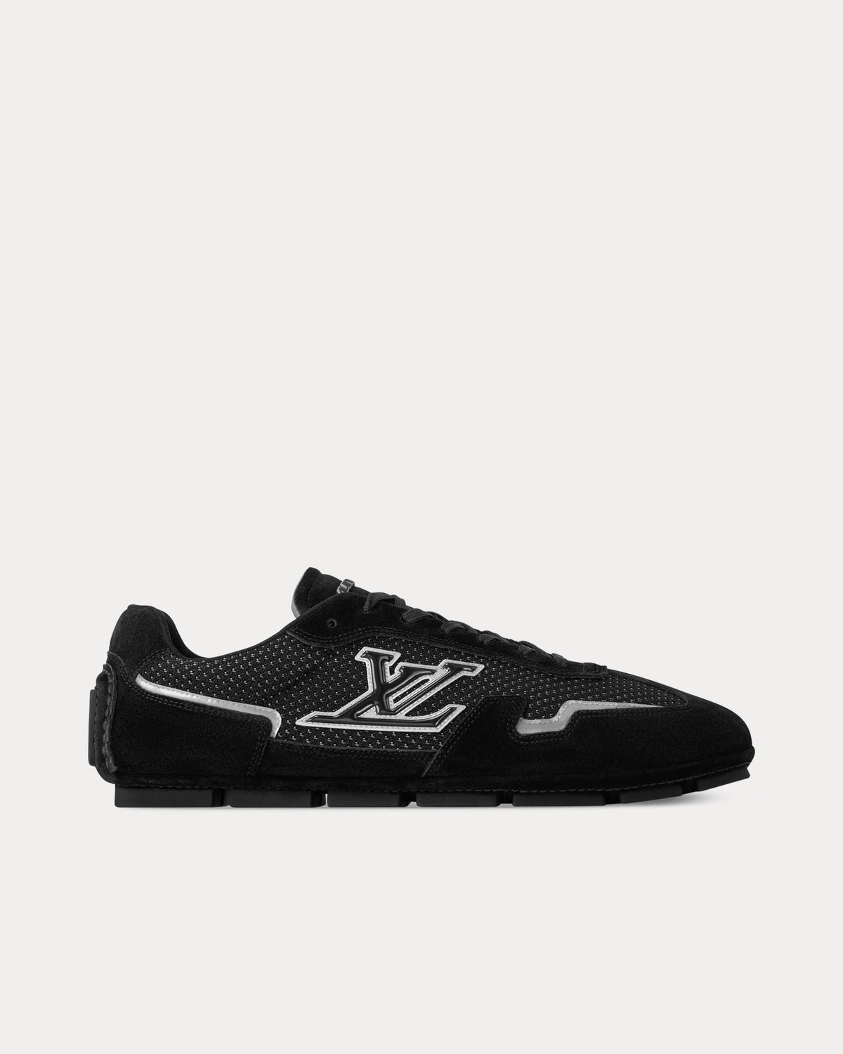 LV Rally Black Low Top Sneakers