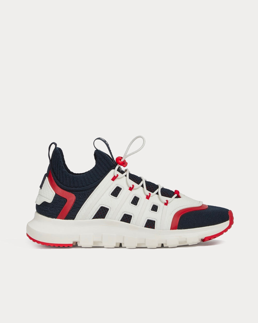 TECHMERINO™ Sock 2.0 Black/White/Red Slip On Sneakers