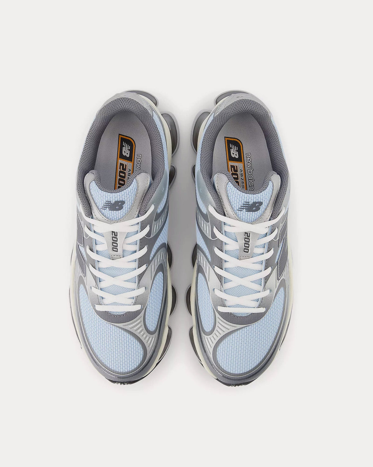 Abzorb 2000 Light Chrome Blue / Silver Metalic / Castlerock Low Top Sneakers