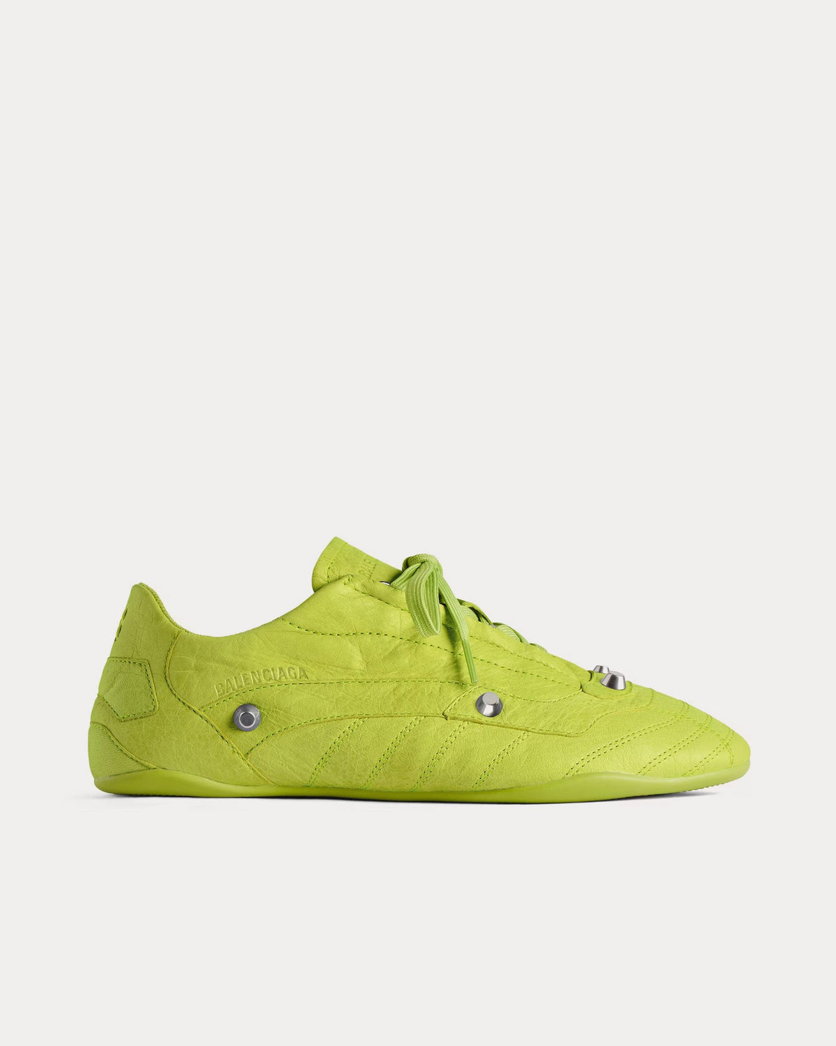 City Sneaker Sheepskin Granny Green Low Top Sneakers