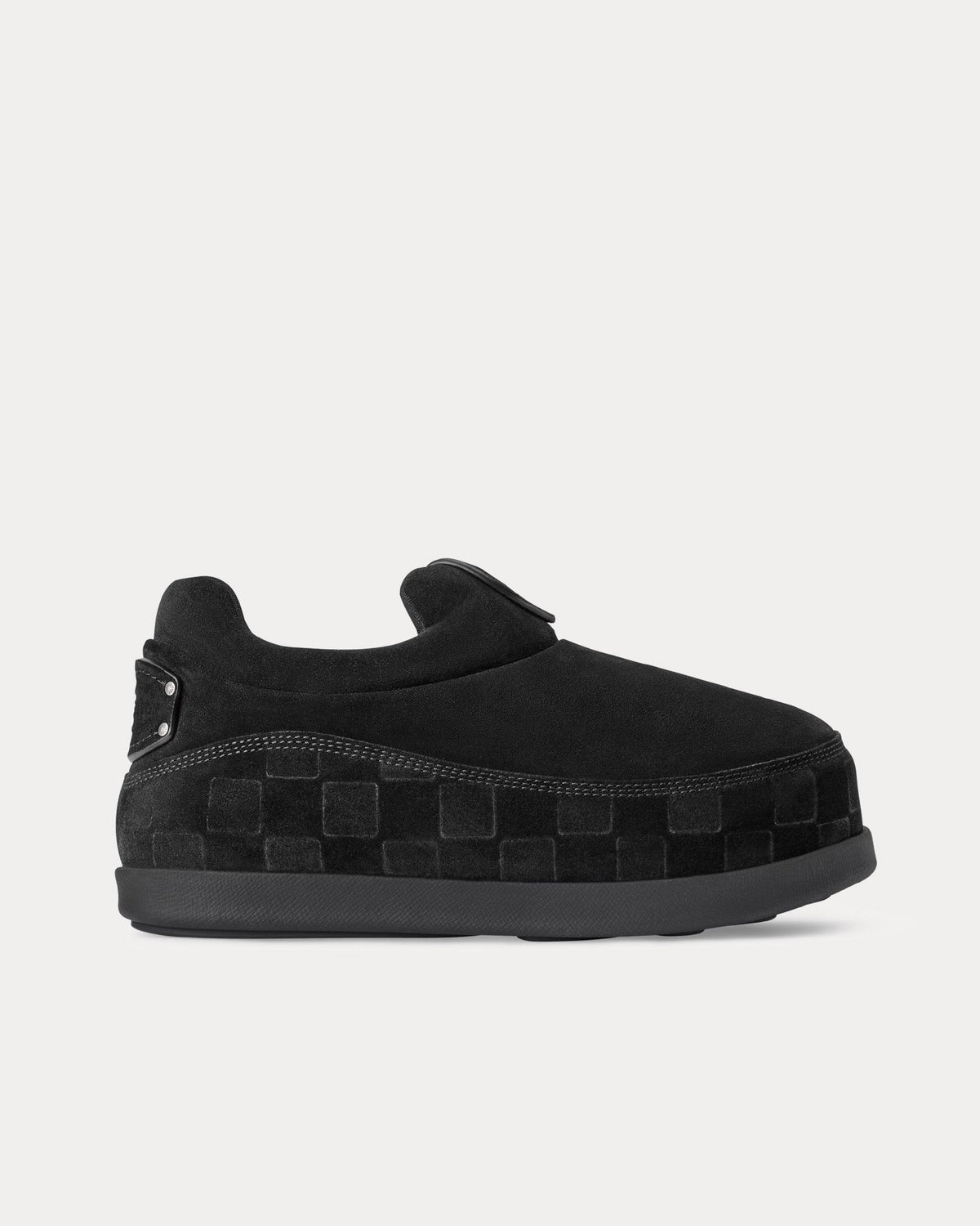 LV Yeti Black Slip Ons