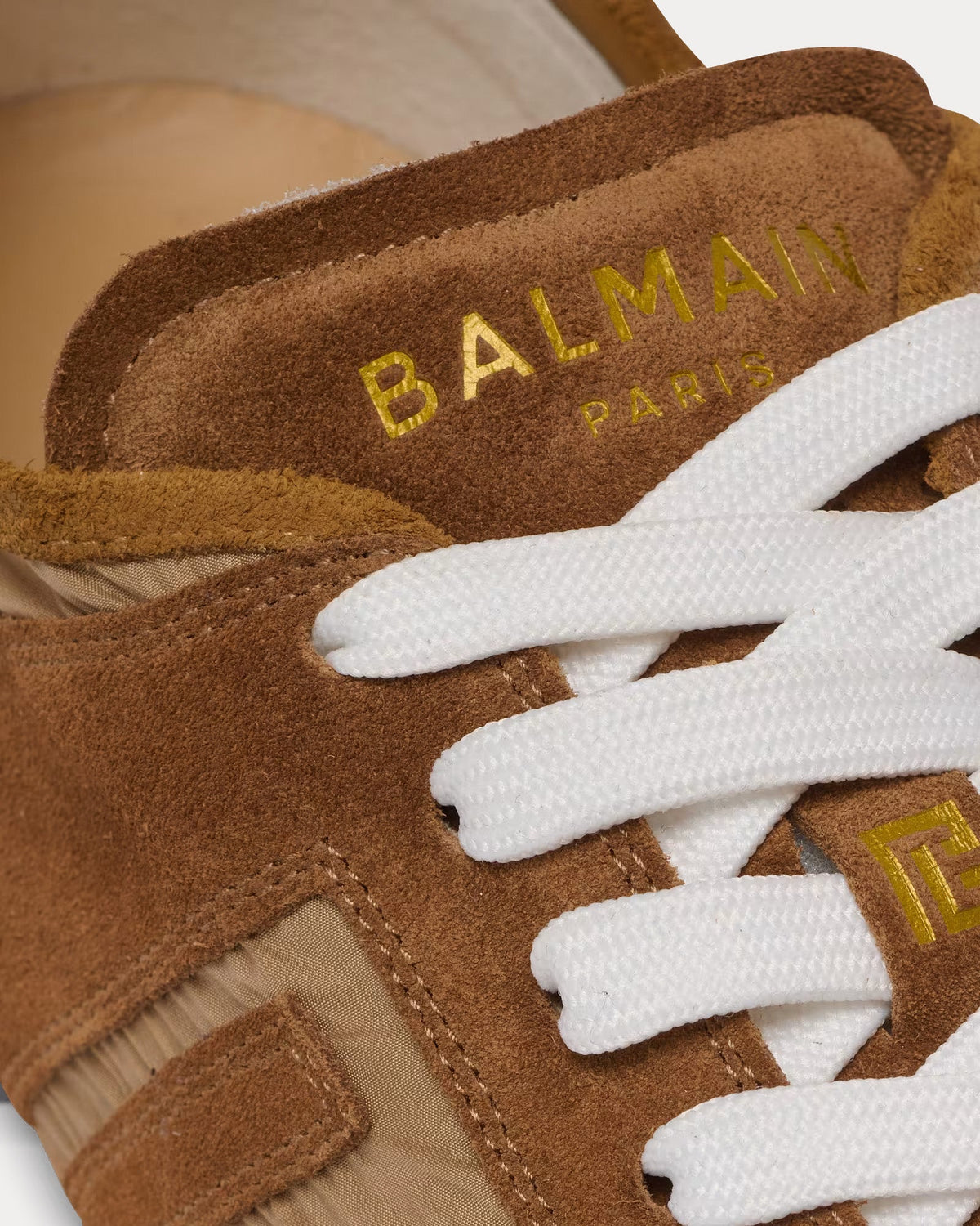 Racer 45 Suede & Nylon Brown Low Top Sneakers