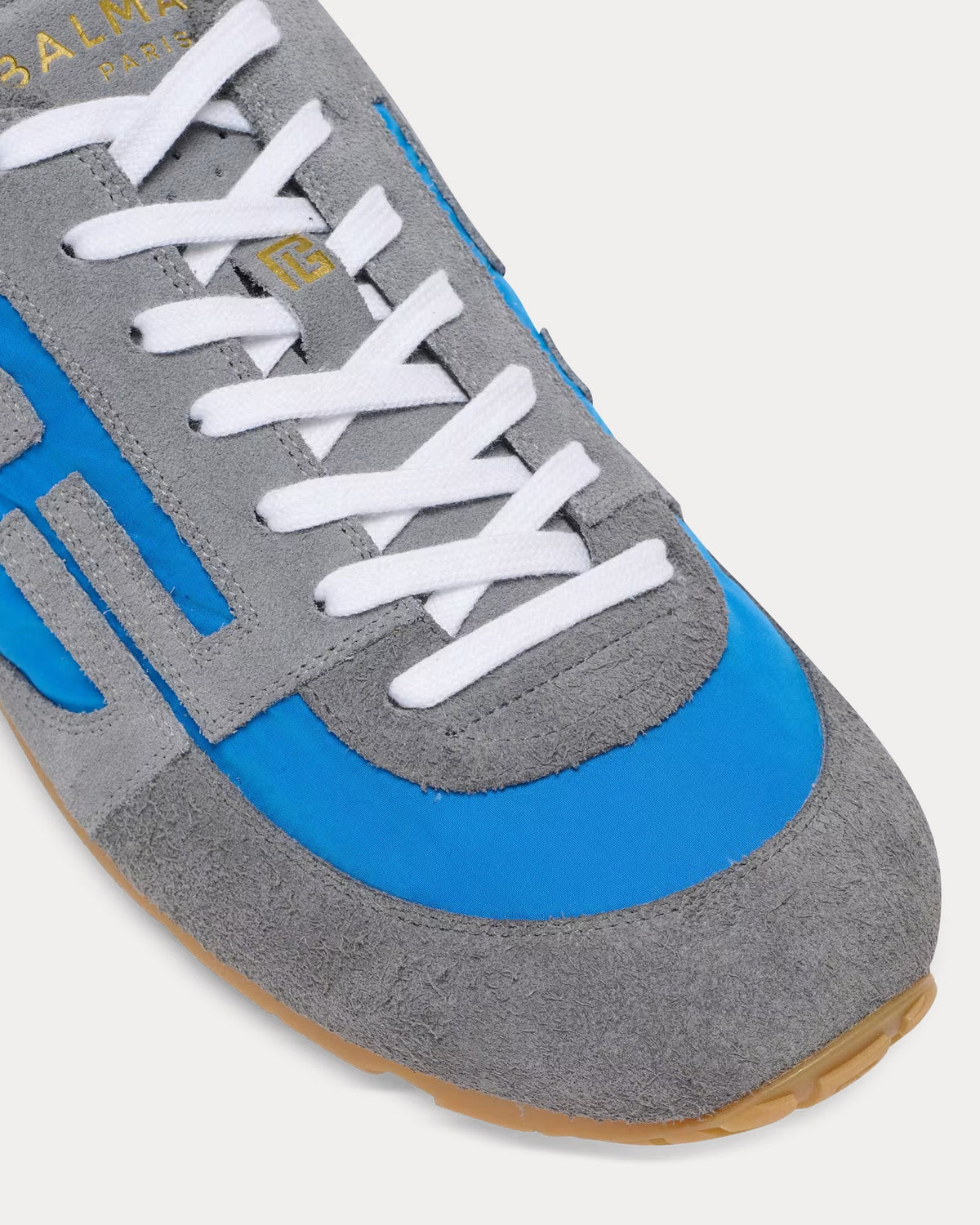 Racer 45 Suede & Nylon Blue Low Top Sneakers