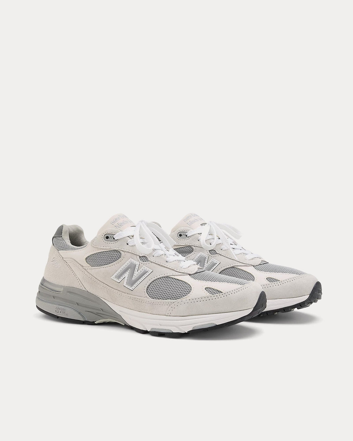 Made in USA 993 Reflection / Medium Gray / White Low Top Sneakers