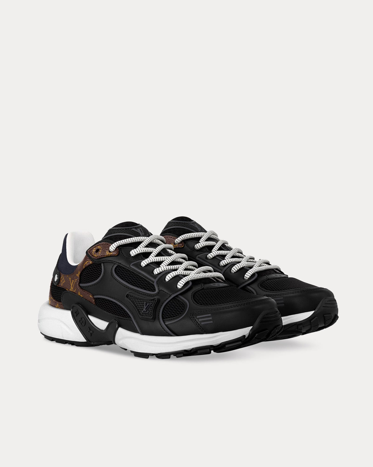 LV Olympia Black Low Top Sneakers