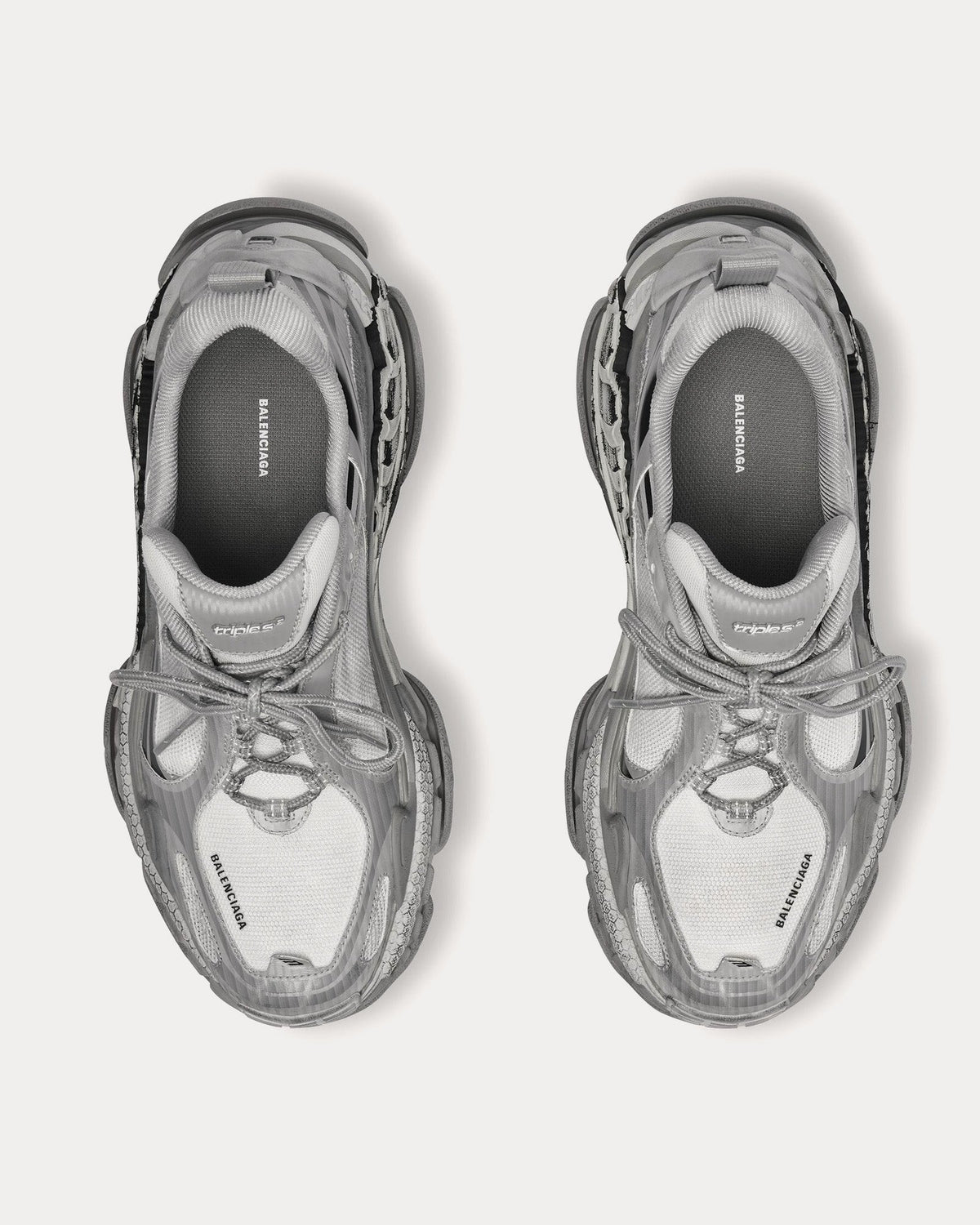 Triple S.2 Gradient Grey Low Top Sneakers