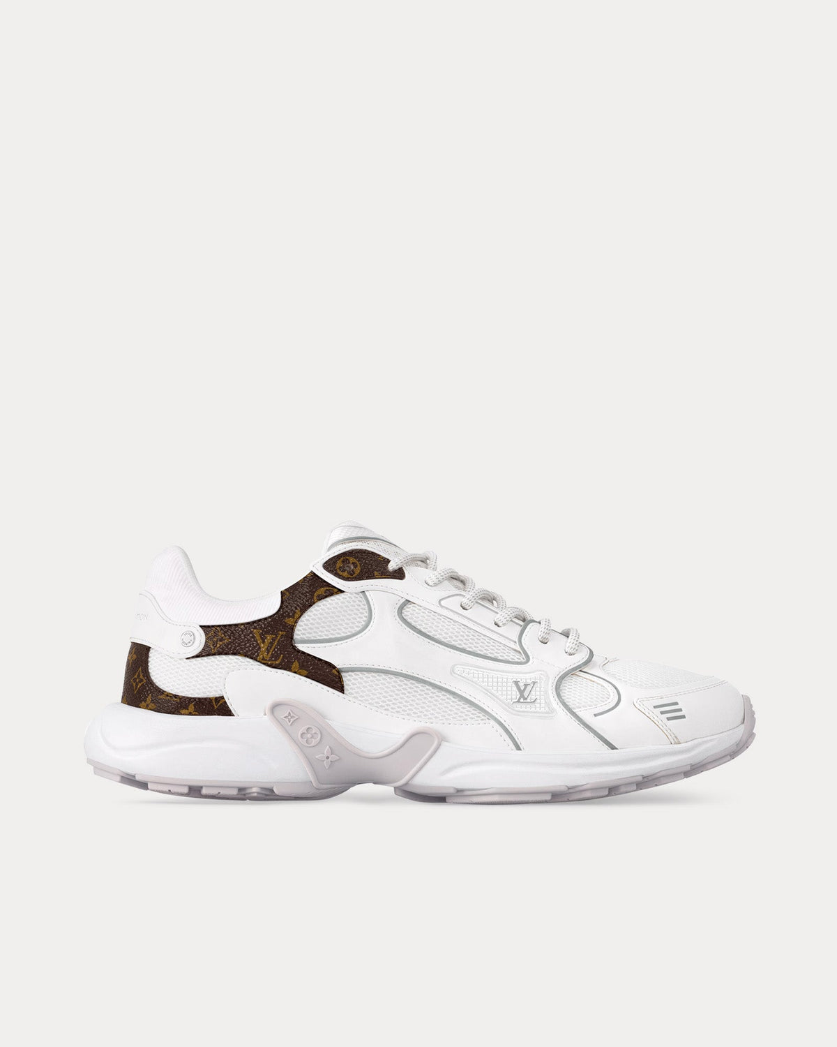 LV Olympia White Low Top Sneakers