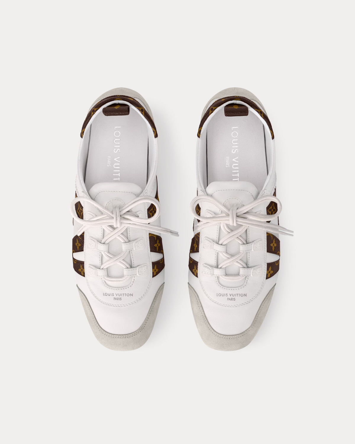 LV Sneakerina White Low Top Sneakers