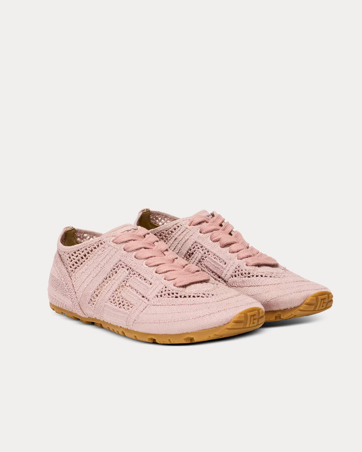 Racer 45 Macramé Pink Low Top Sneakers