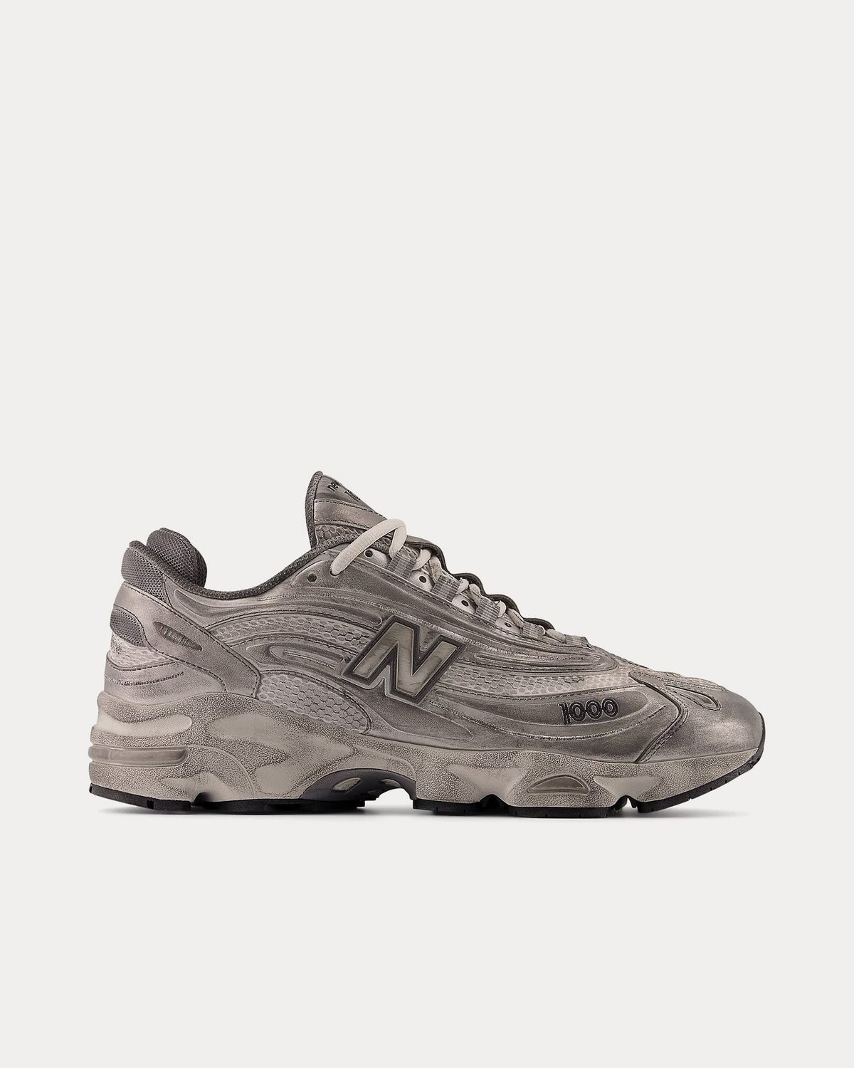 1000 Silver Metallic / Grey Matter / Raincloud Low Top Sneakers