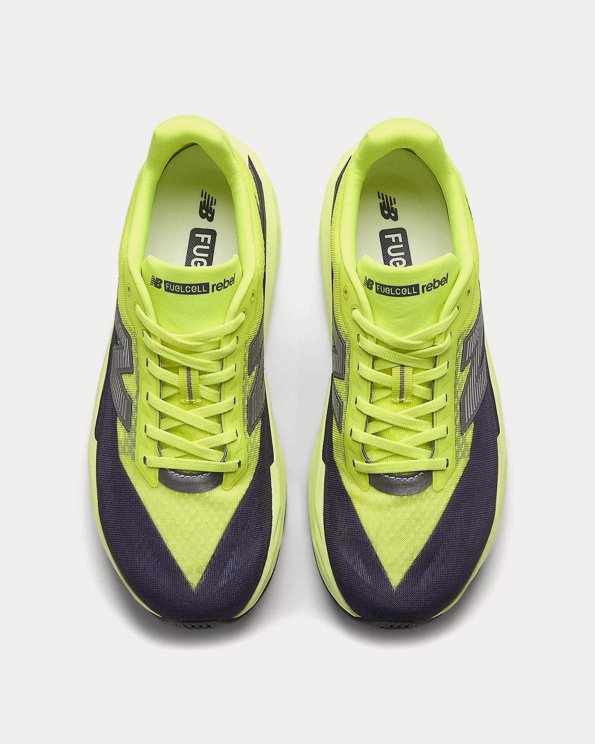 FuelCell Rebel v5 Alkaline Green / Boysenberry / Dark Silver Metallic Running Shoes