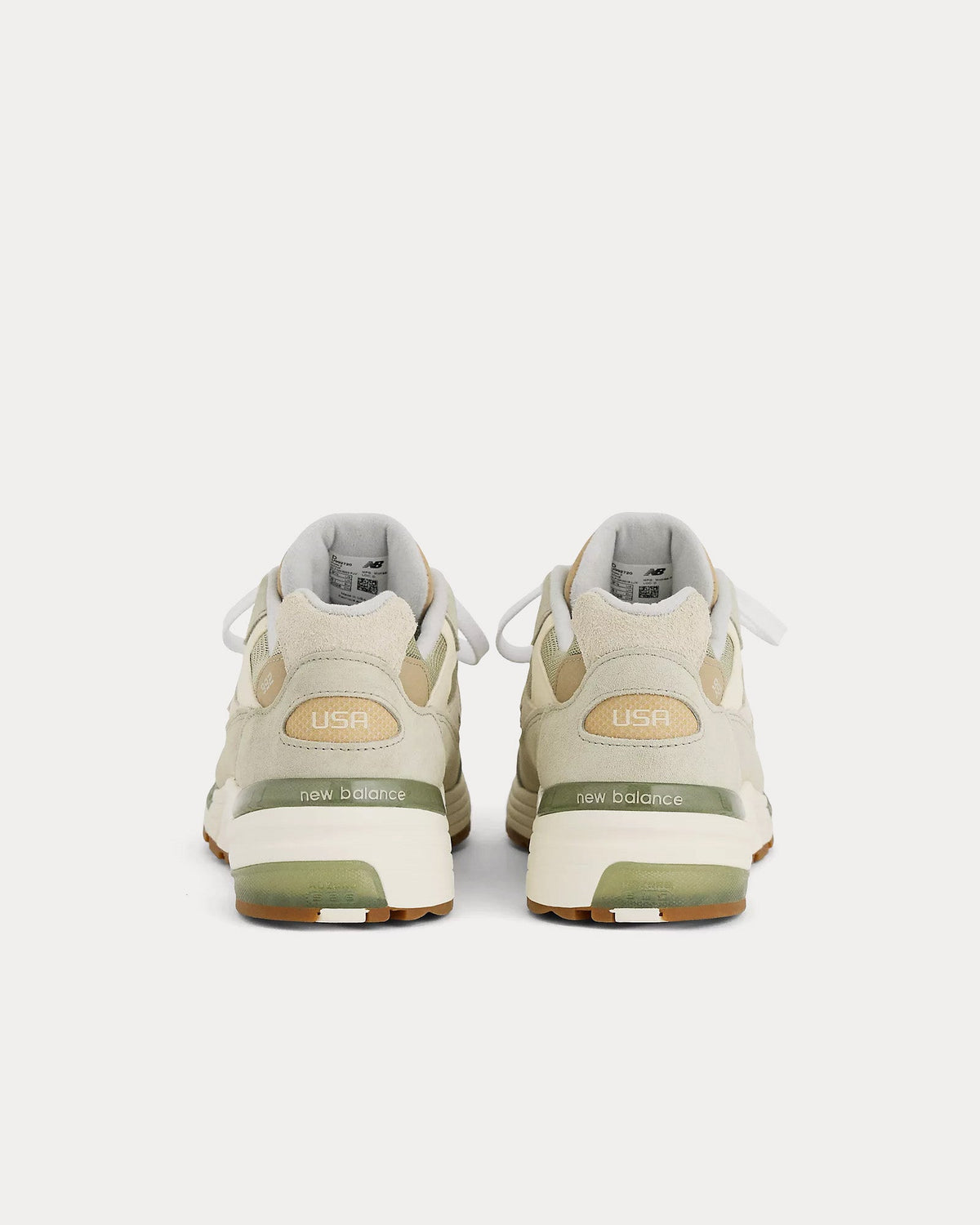 Made in USA 992 Olivine / Incense / Raw Cashew Low Top Sneakers