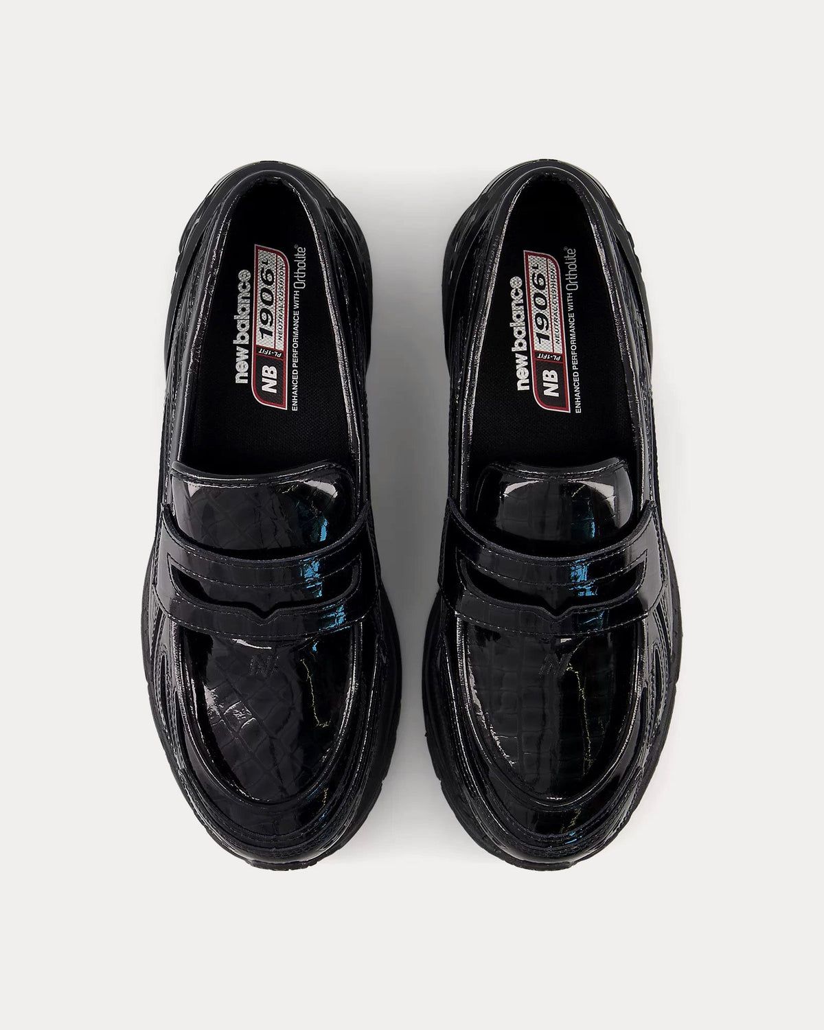 1906L Black Loafers
