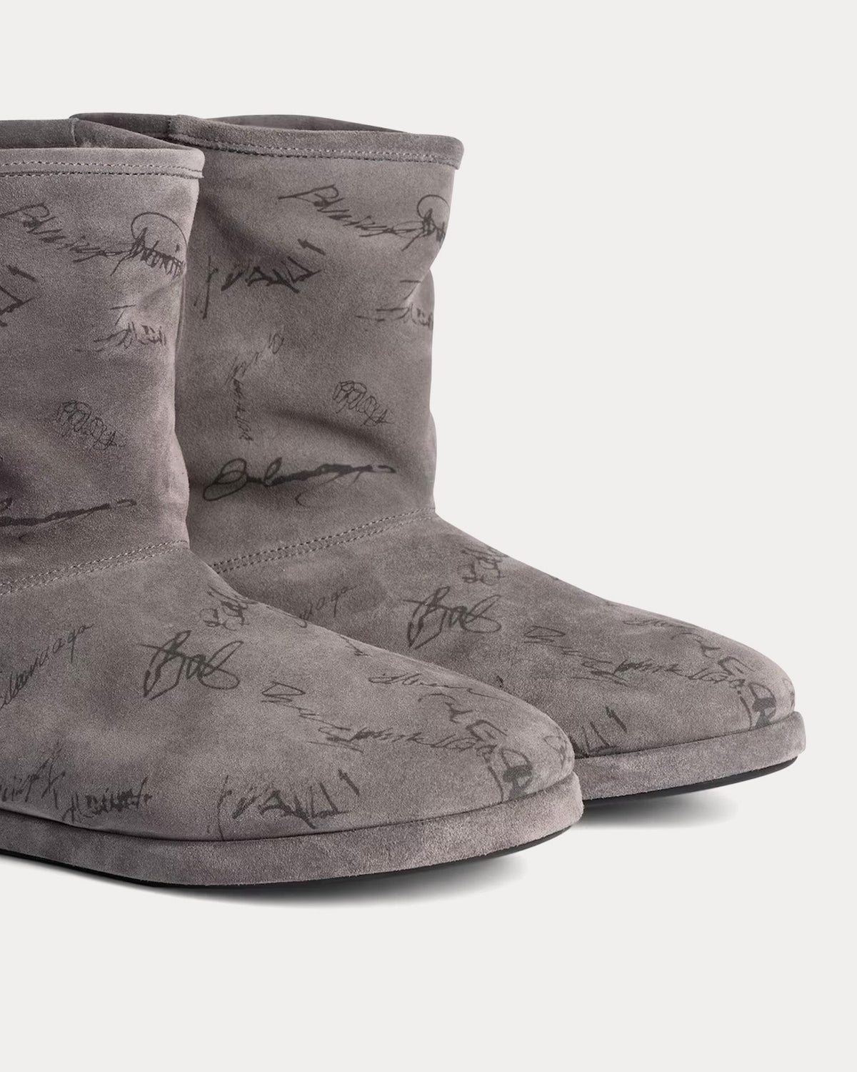Alaska Soft Bootie Suede Grey Boots
