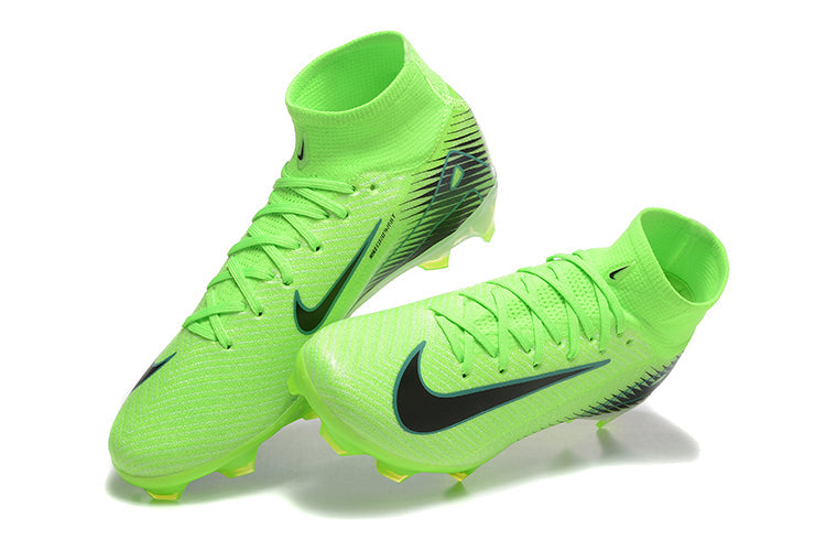Nike AIR Zoom Mercurial Superfly 10 Elite High-Top Green