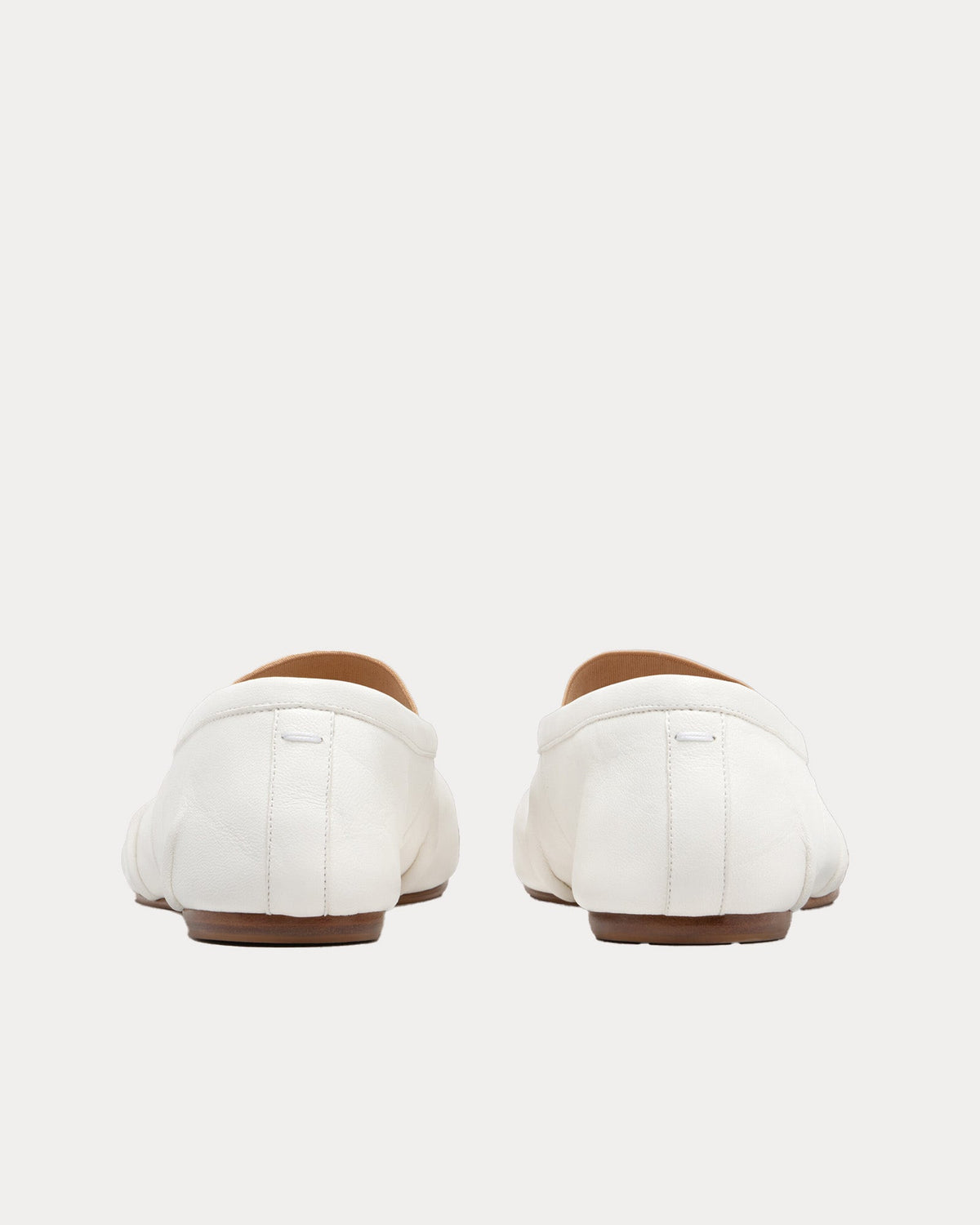 Tabi Elastic Band Ballerina Ivory White Flats