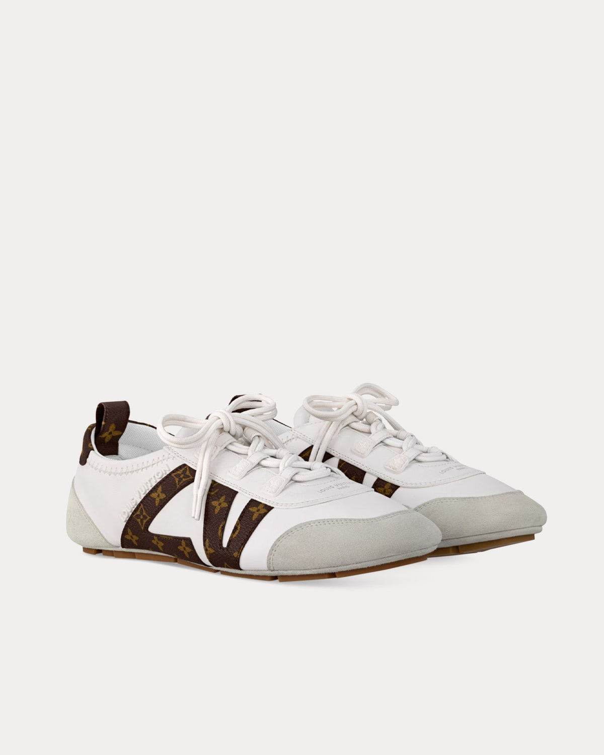 LV Sneakerina White Low Top Sneakers