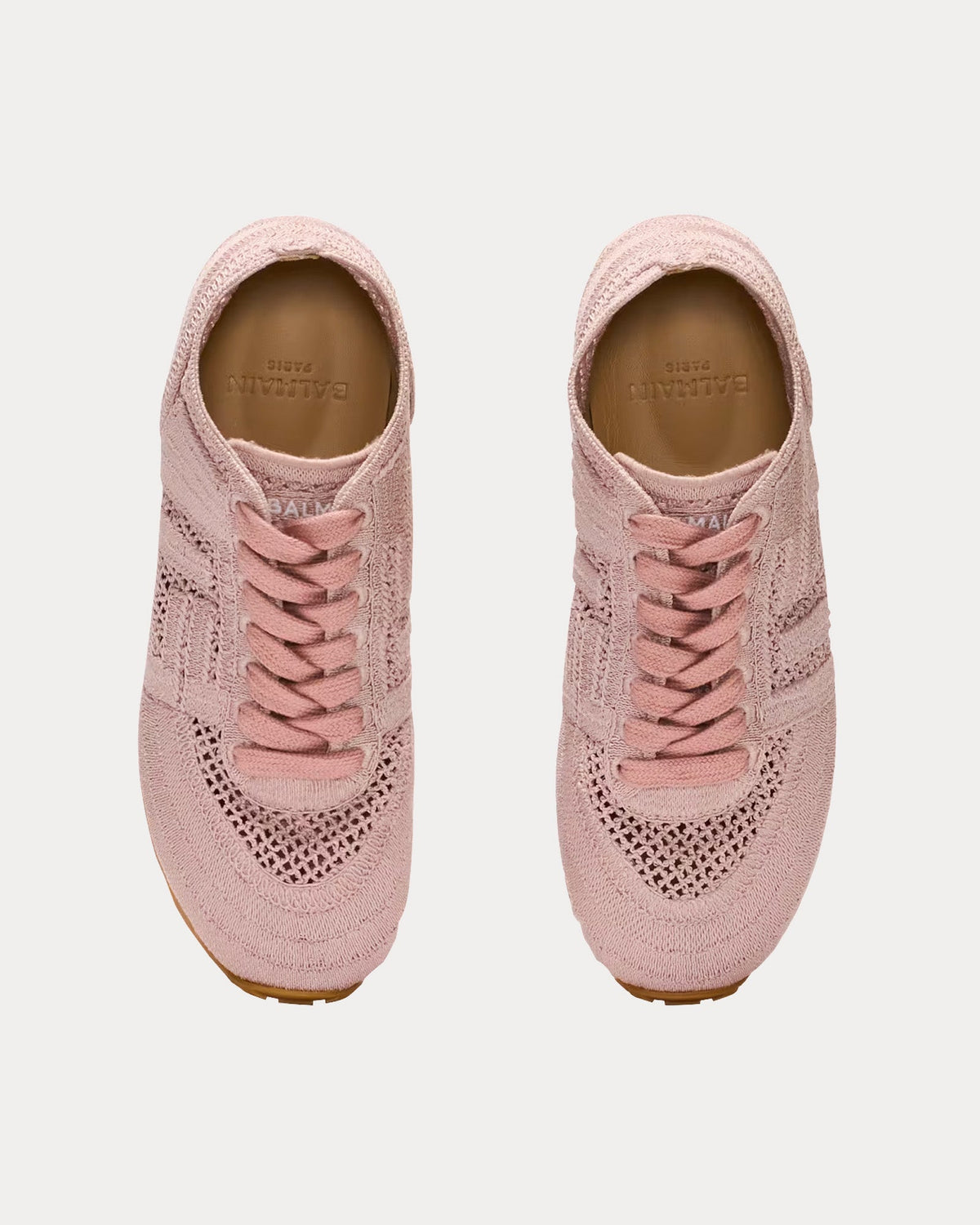 Racer 45 Macramé Pink Low Top Sneakers