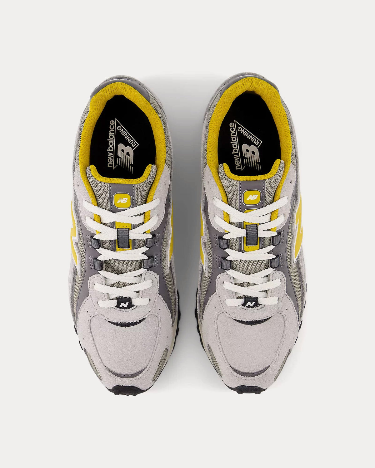 204L Raincloud / Baroque Gold Low Top Sneakers