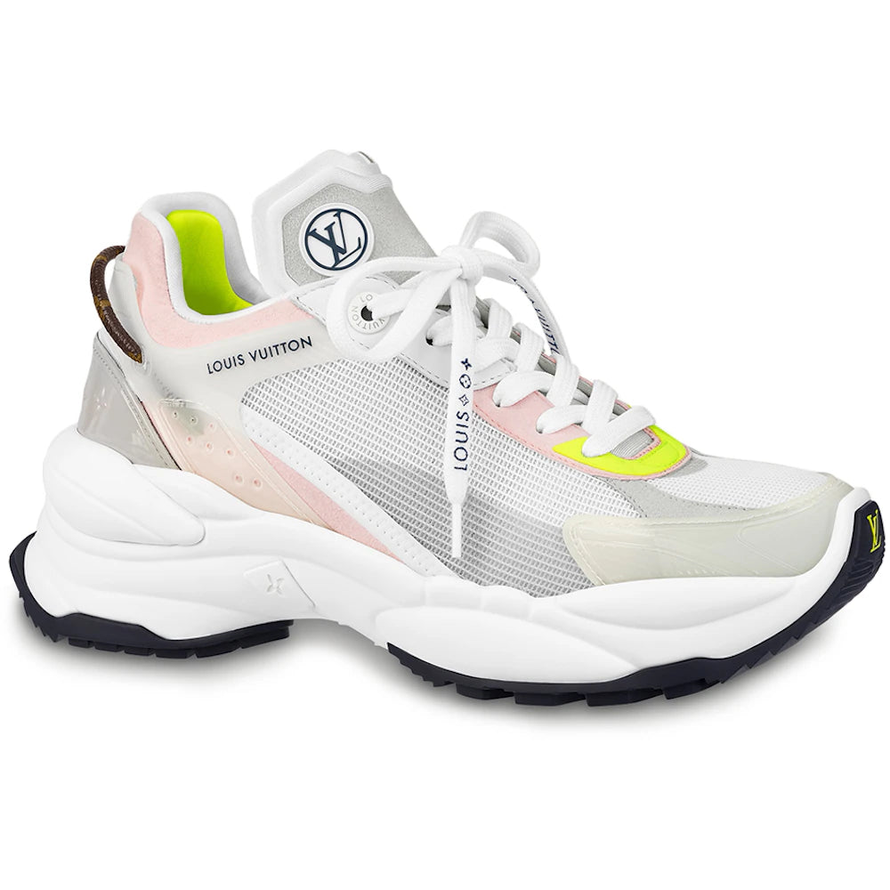 Louis Vuitton Run 55 Grey Light Pink White (Women's)
