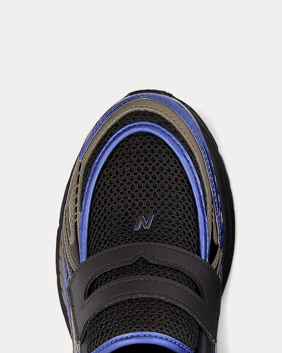 1906L Black Cement / Blue Gemstone Loafers