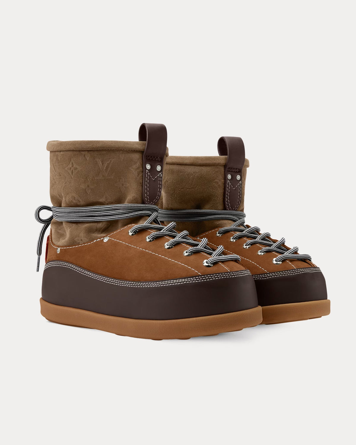 LV Yeti Mid Brown Boots