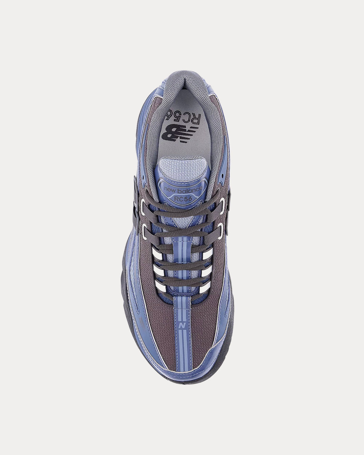 RC56 Black / Blue Gemstone Low Top Sneakers