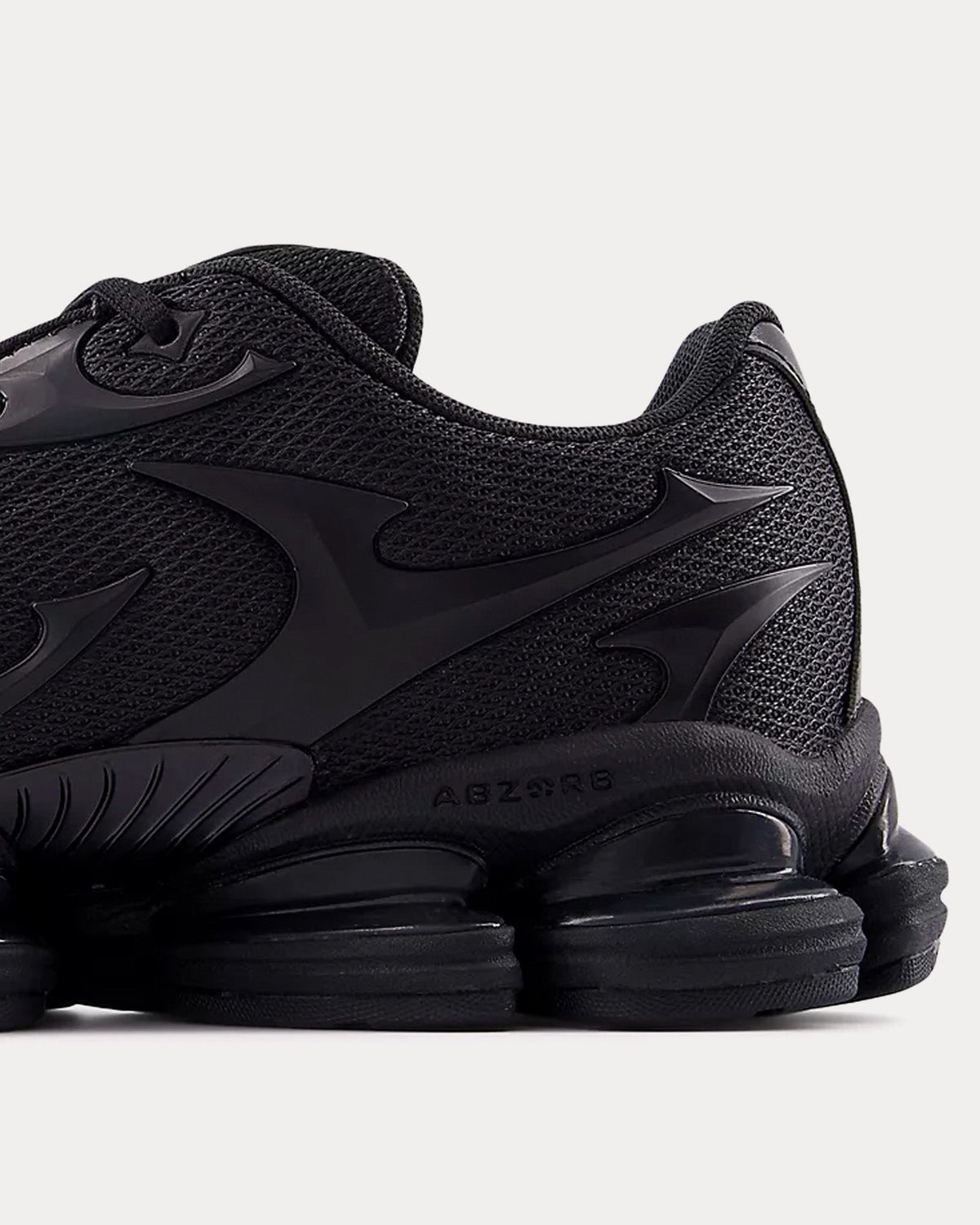 Abzorb 2000 Black Metallic Low Top Sneakers