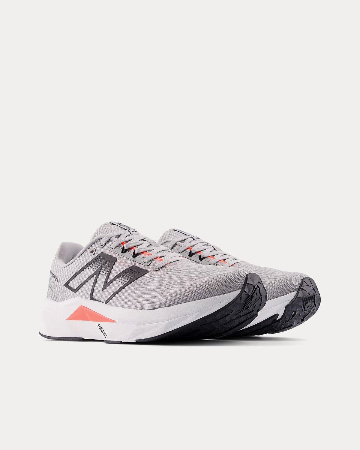 FuelCell Propel v5 Rain Cloud / Urgent Red / Black Cement Running Shoes