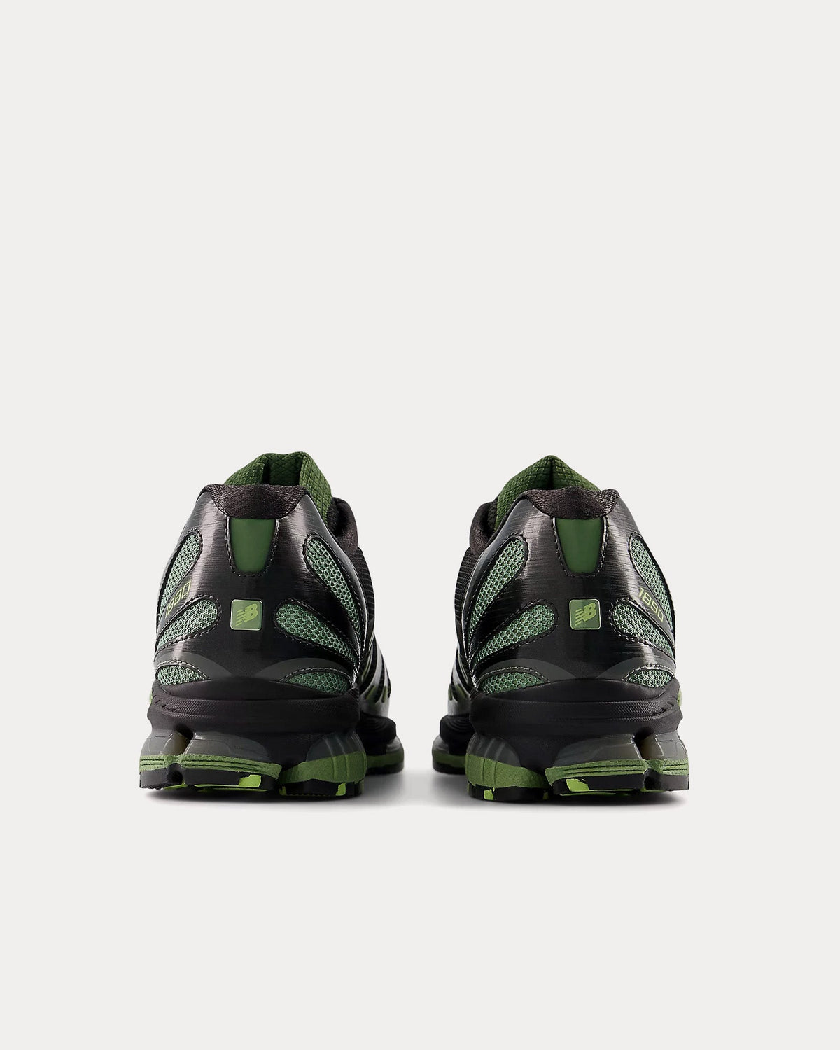 1890 Faded Black / Utility Green Low Top Sneakers