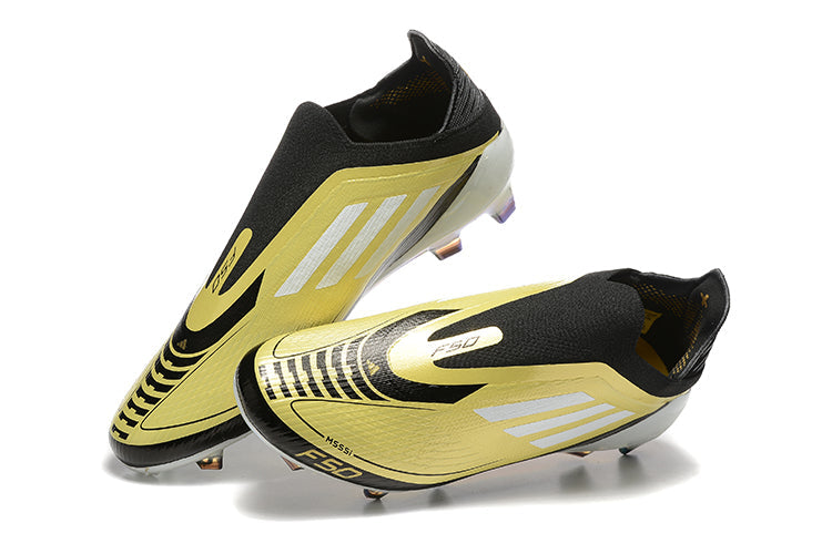 Adidas F50 Gold Metallic Messi Edition