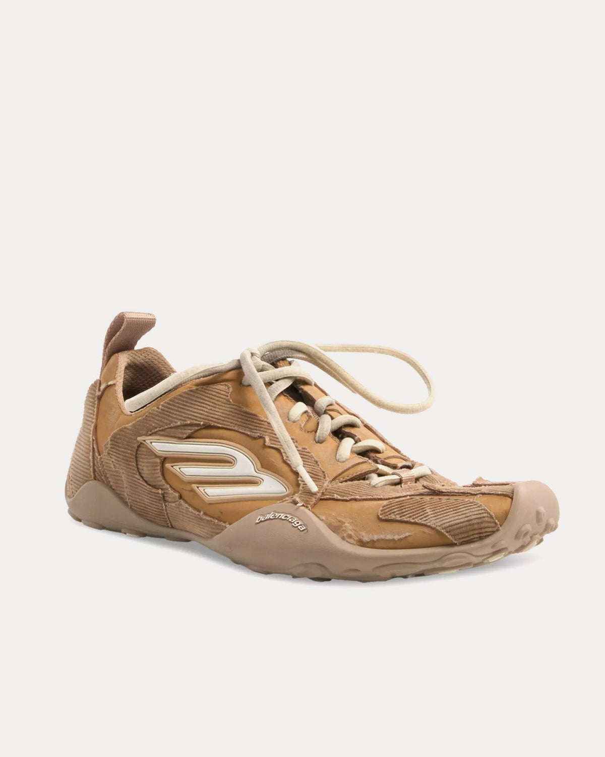 Monday Ultra Beige / White Low Top Sneakers