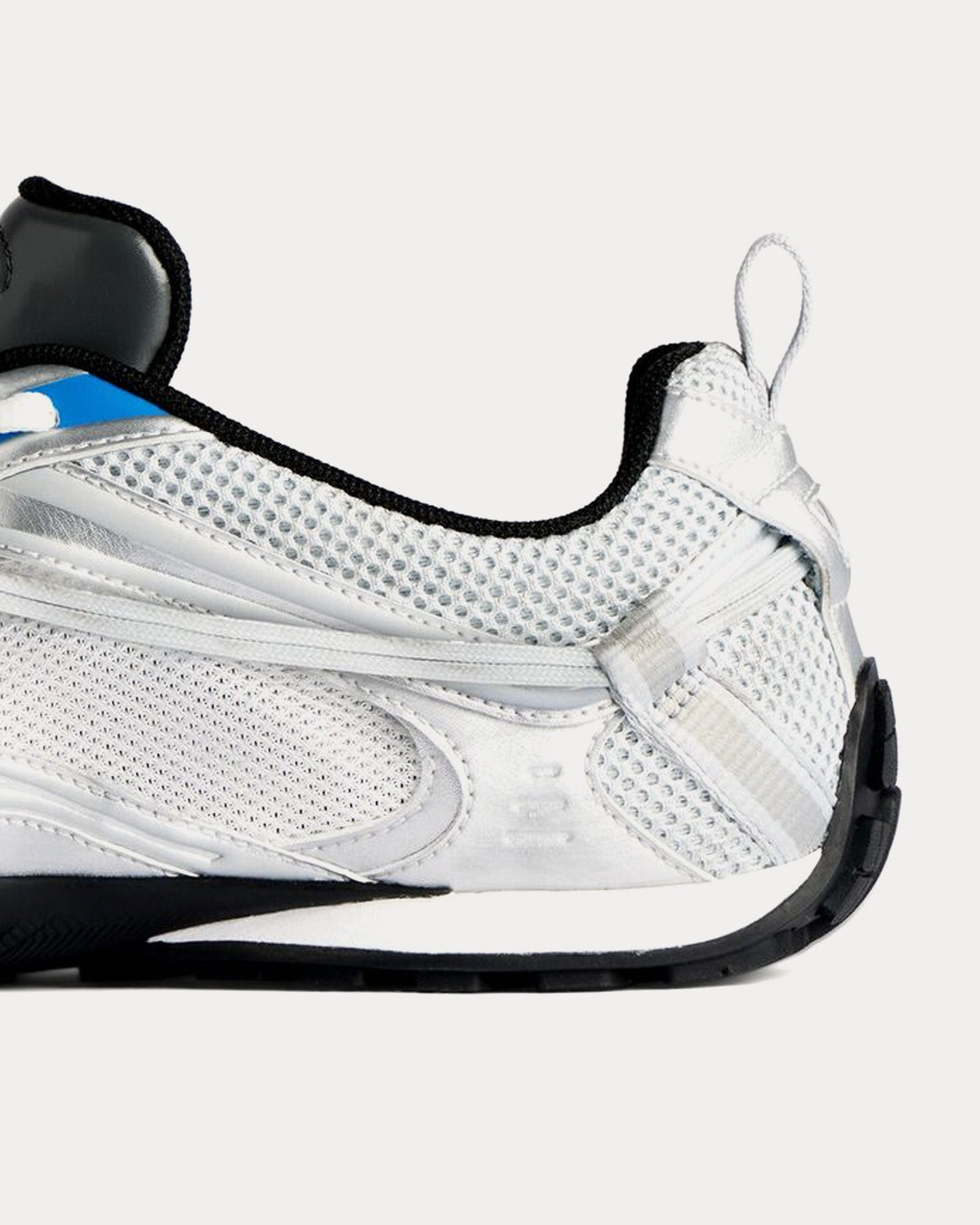 Radar Gradient Lines White / Grey / Silver / Black / Blue Low Top Sneakers