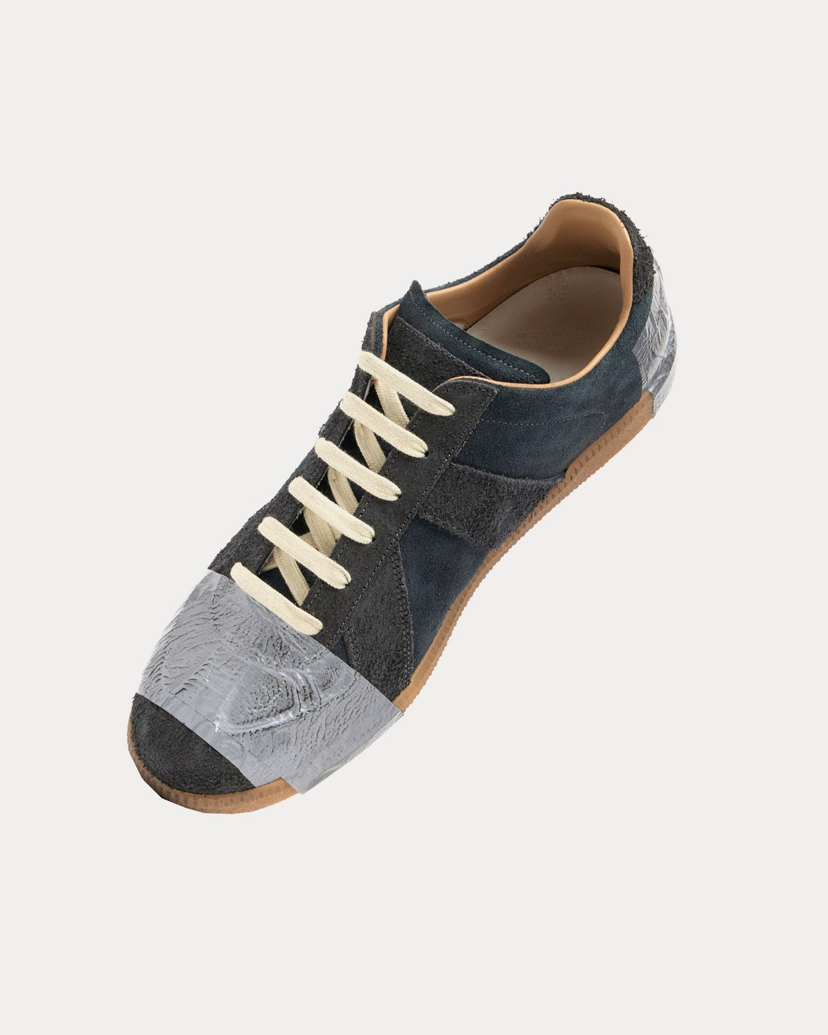 Replica Tape Black Low Top Sneakers